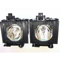 Pack de 2 lampes PANASONIC pour Vidéo Projecteur PT-D5700E - Ampoule d'origine